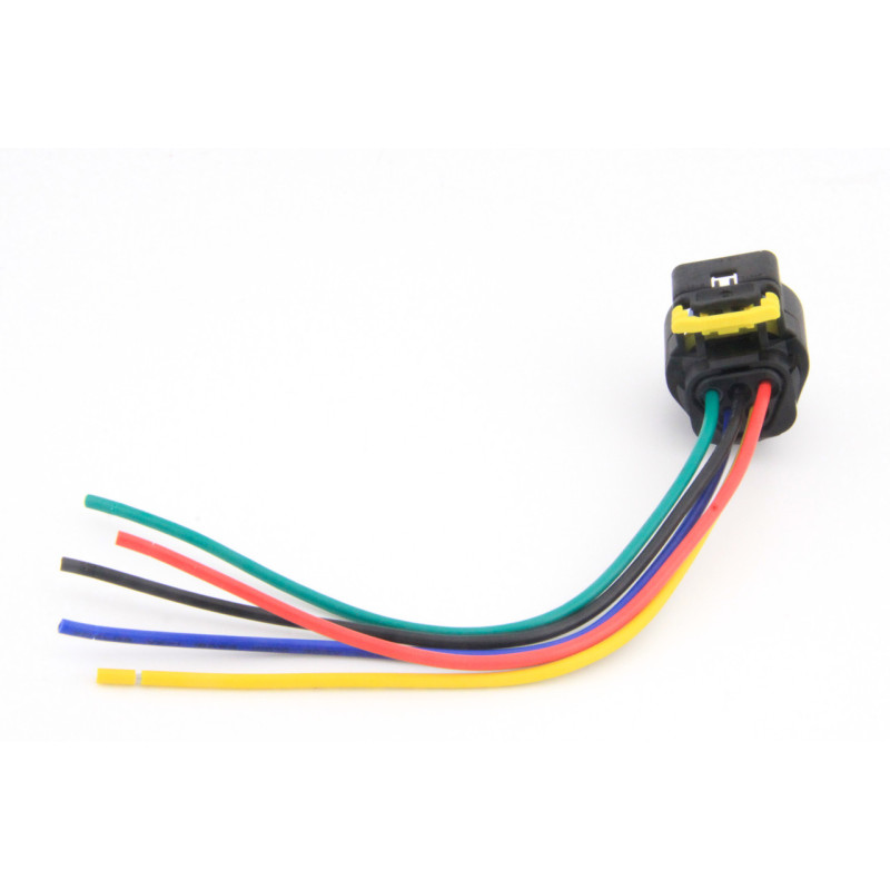 Złącze Bosch F02U.B00.751-01 – 5-pin trapezowe do czujników ciśnienia