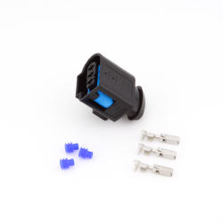 3-Pin Connector 4D0971993 – BOSCH 10 bar, crimp or 15 cm pigtail