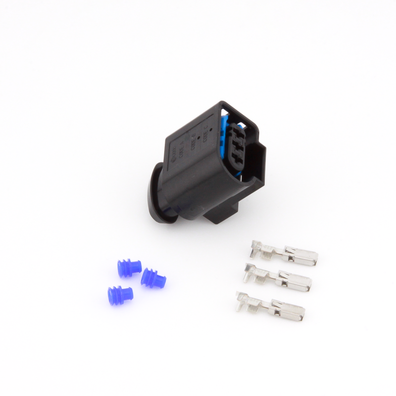 3-Pin Connector 4D0971993 – BOSCH 10 bar, crimp or 15 cm pigtail