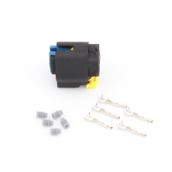 Bosch F02U.B00.751-01 Connector – 5-Pin Trapezoidal for Pressure Sensors
