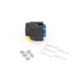 Złącze Bosch F02U.B00.751-01 – 5-pin trapezowe do czujników ciśnienia