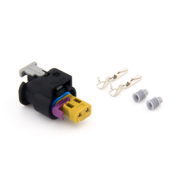 Obudowa wtyczki 2-pin VAG 4F0973702F z blokadą
