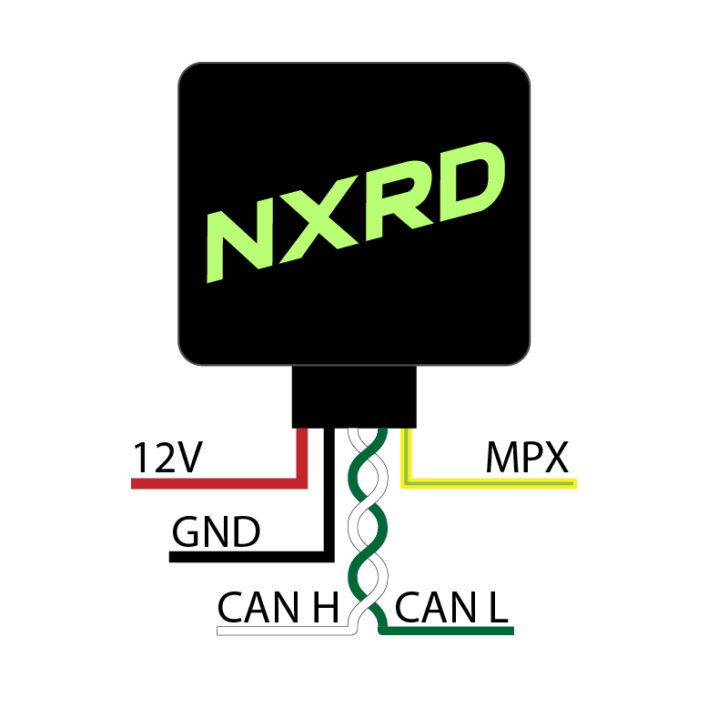 MPX CAN Lexus IS200 – Cluster & HVAC for EMU Black / MaxxECU / rusEFI